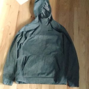 Gray Nike hoodie
